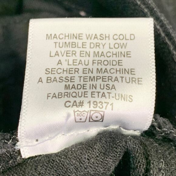 RE/DONE Size 28 Black Cotton Blend Distressed High Waisted Jeans - Picture 7 of 7